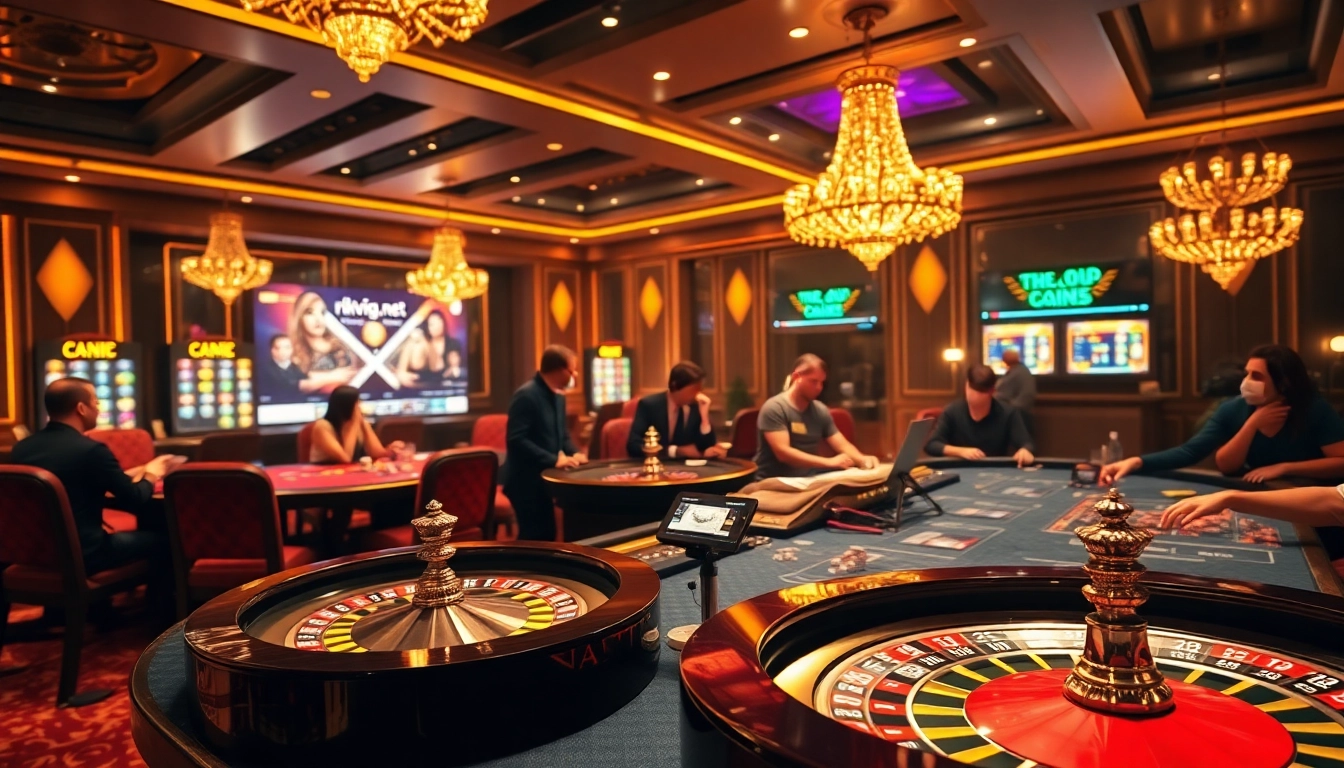 Experience the thrill of gaming at rikvip.gb.net with vibrant tables and engaging players.