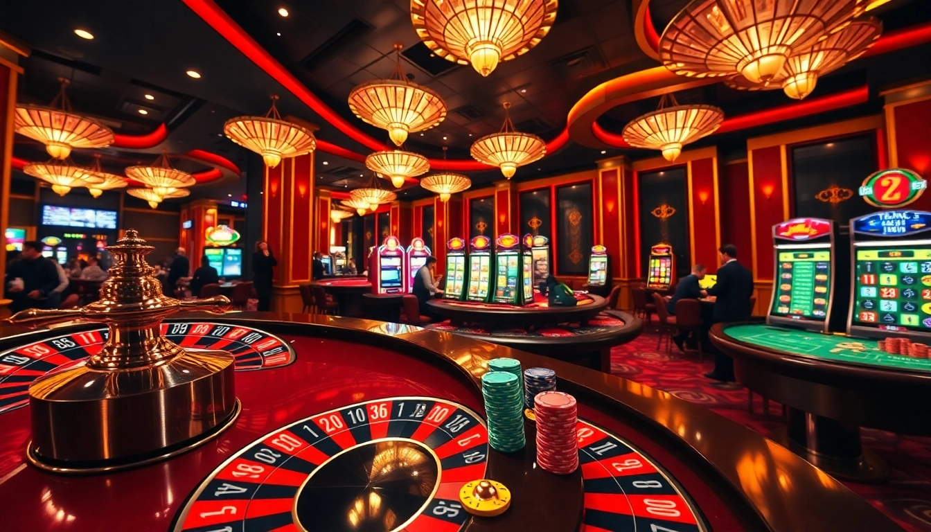 Betting excitement at https://nk88zz.bio/ with vibrant casino tables and thrilling games.