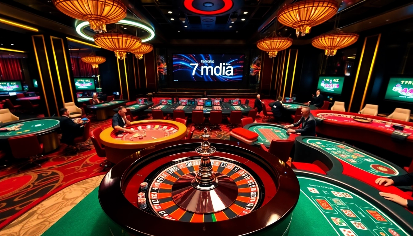 Experience thrilling gaming as tỷ lệ kèo nhà cái guides your bets on a luxury casino floor.