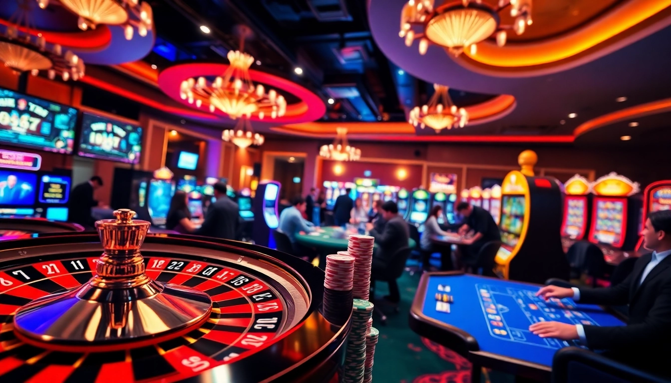 Experience the thrill of tg88 online casino gaming with engaging roulette and poker action.