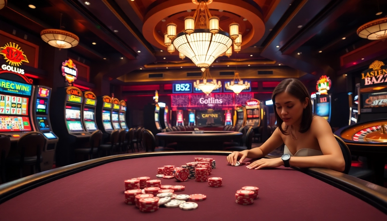 Experience the thrill of B52 CLUB with vibrant casino games and exciting betting opportunities.