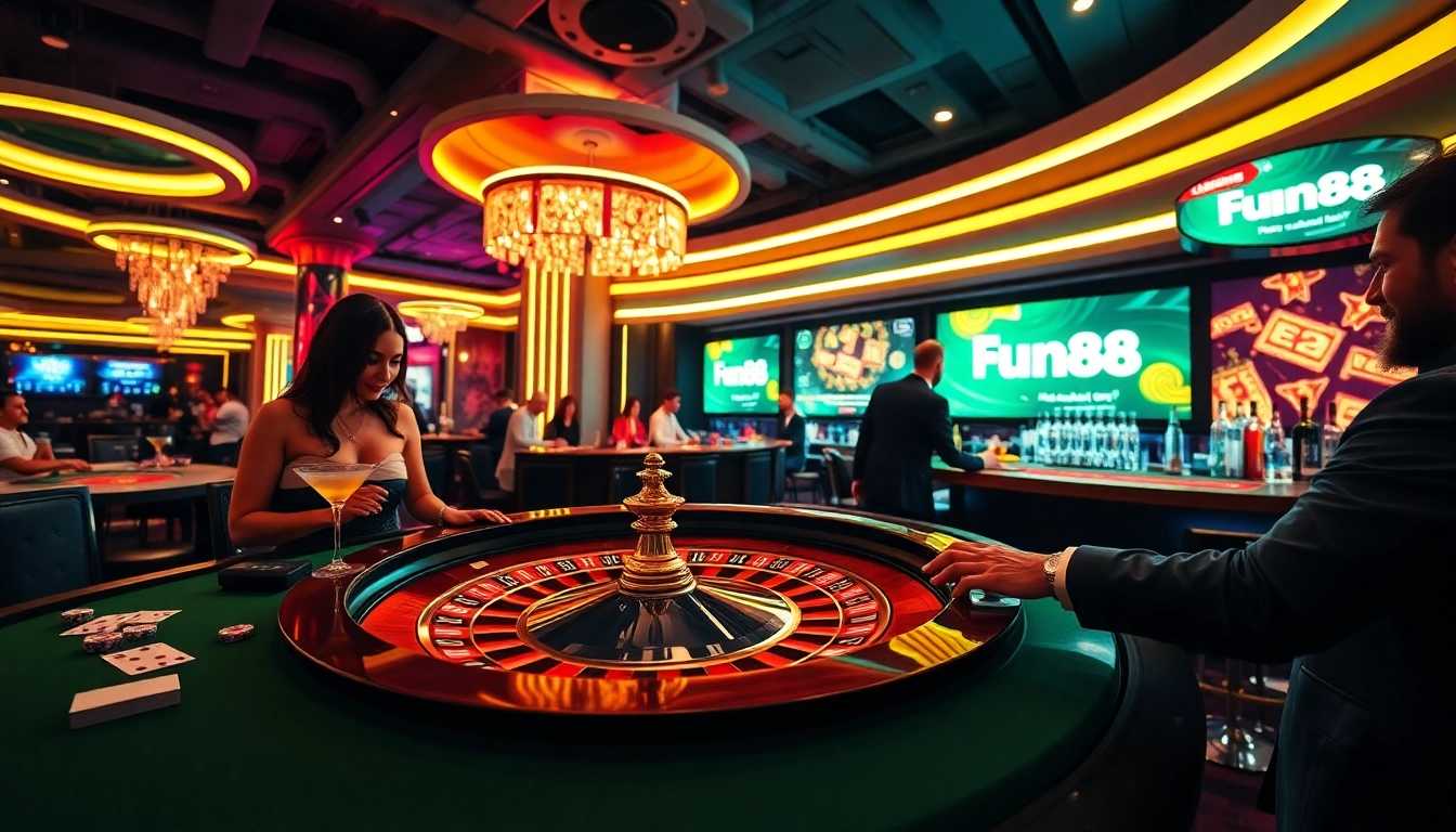 Experience thrilling casino action at fun88 com with roulette and poker games.