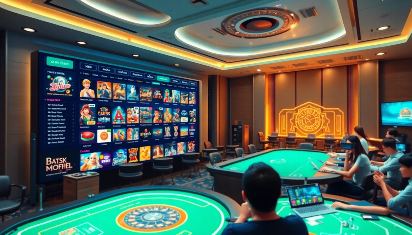 Dynamic online casino scene at https://fb888.us/ featuring vibrant betting options and engaging players.