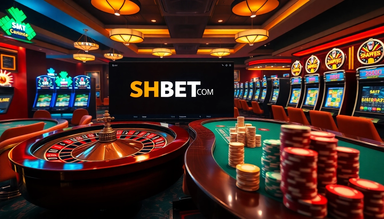 Engage in thrilling gameplay at SHBETCOM with vibrant casino elements and excitement.