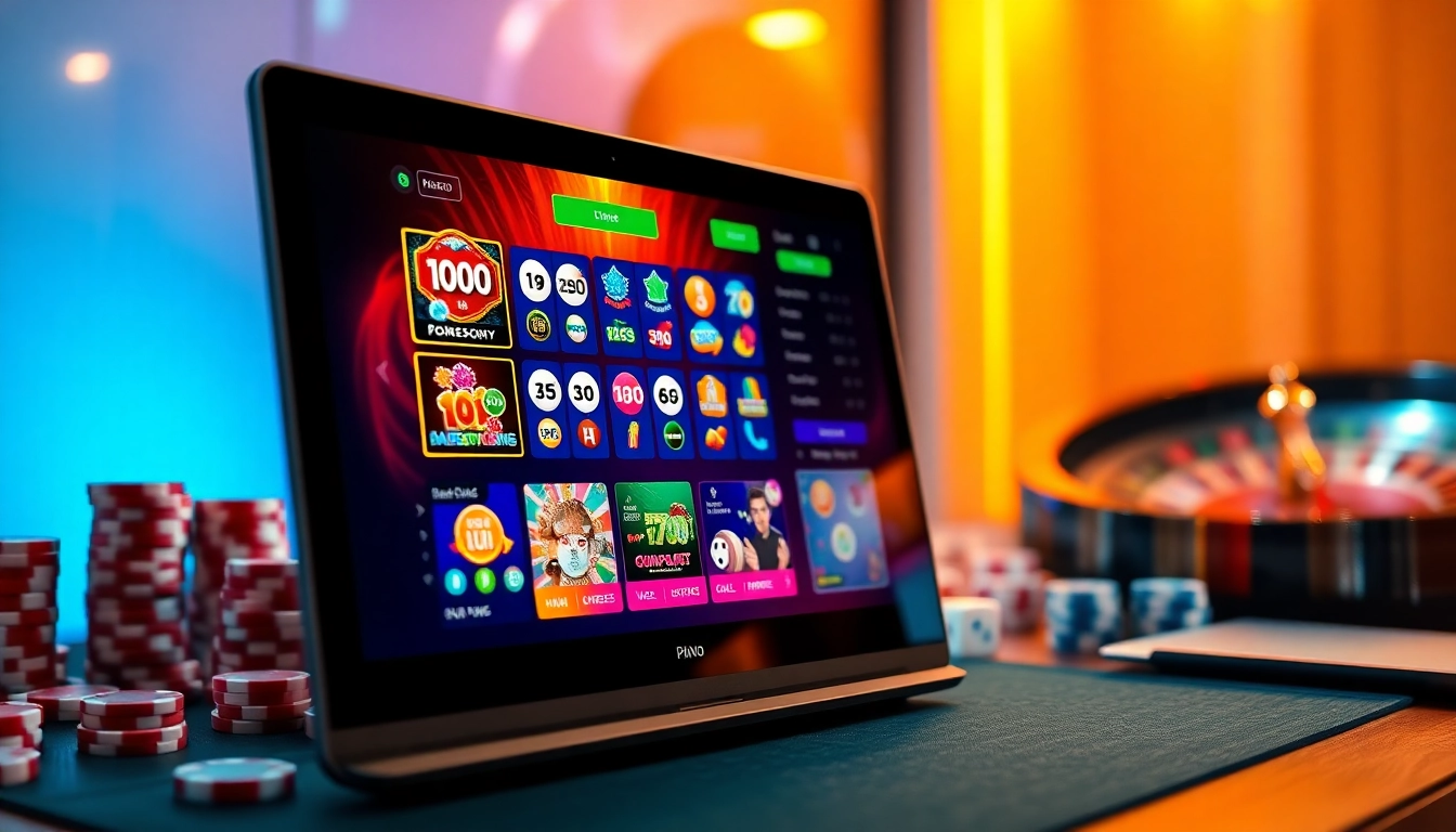 Antarmuka permainan online yang menarik menampilkan permainan situs toto dengan grafik yang cerah dan desain yang ramah pengguna.