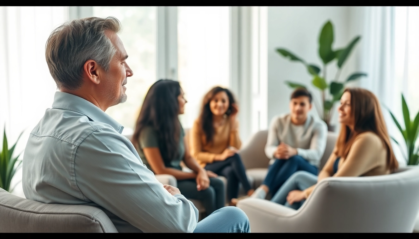 Helping individuals cope with stress and anxiety through a supportive therapy session.