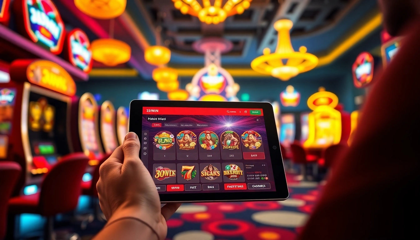 Dynamic online casino experience at https://www.33win.photo/ showcasing vibrant games and thrilling atmosphere.