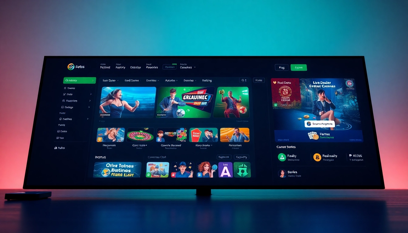 Explore the interactive dashboard of https://33win.sh/, highlighting its secure gaming options and user-friendly interface.